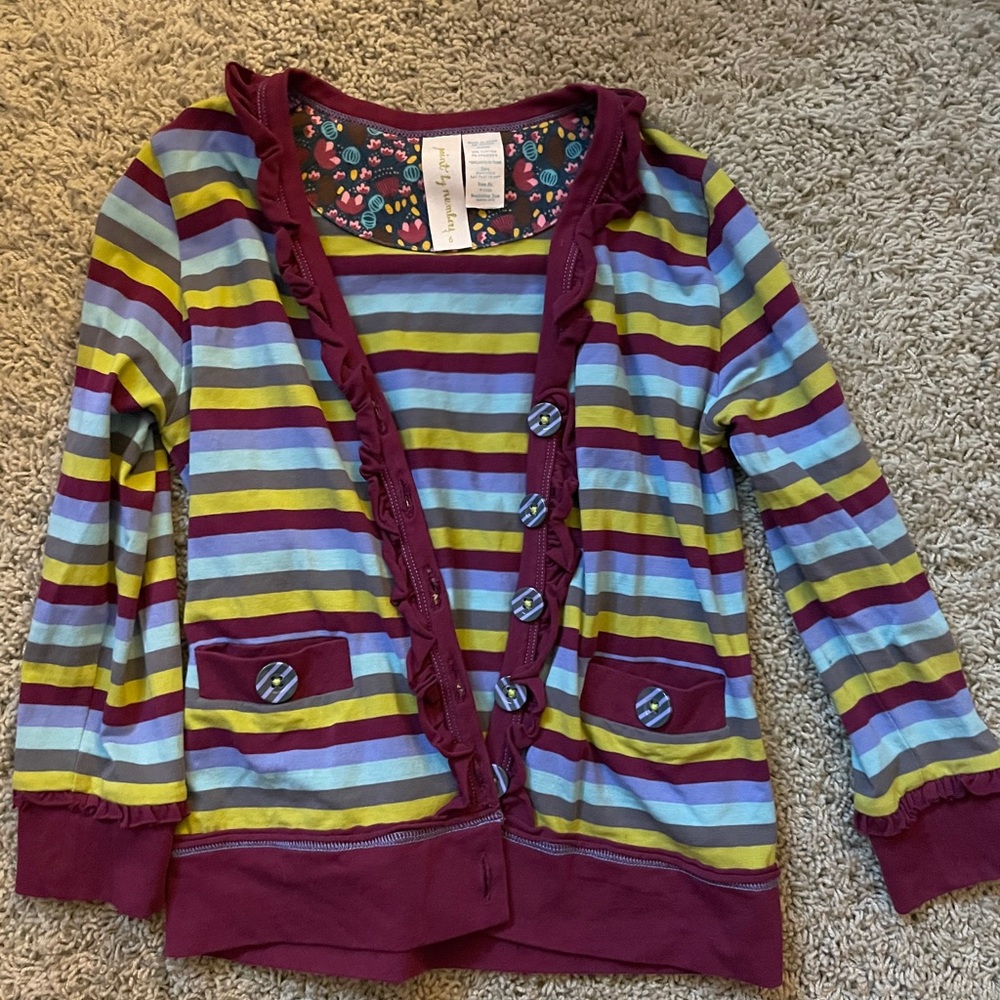 Matilda Jane paint by numbers plumkitten cardigan